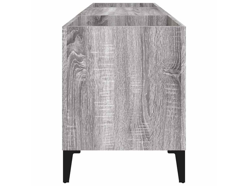  Armoire à disques, armoire de rangement sonoma gris 121x38x48 cm bois d'ingénierie  - Conforama E