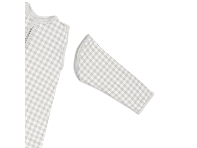  Pyjama bébé interbaby vichy - gris - coton MON02-31 - Conforama B