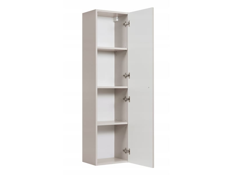  Meuble colonne suspendu de salle de bain bello cachemire 35 × 136 cm  - Conforama D