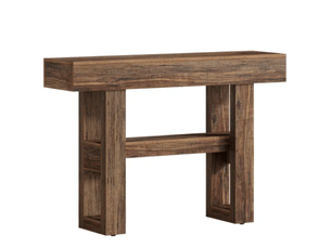 Table basse rectangulaire coloris marron BEAUNIV - 30 cmx105 cm