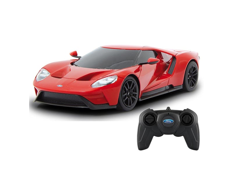 Voiture télécommandée ford gt 1:24 rouge 2,4ghz 405156 - Conforama C