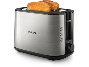Grille pain 2 fente(s)  <strong>PHILIPS</strong> HD2650/90 - Inox