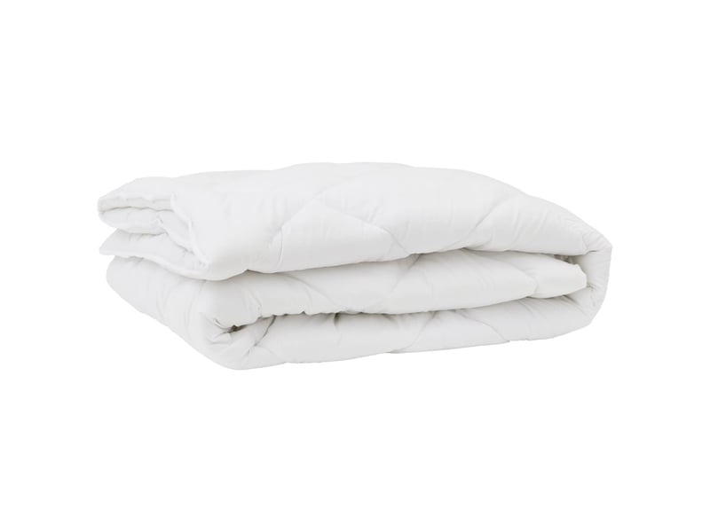 Duvet toutes saisons avec oreiller 3 pièces - couette blanc microfibre - Conforama D