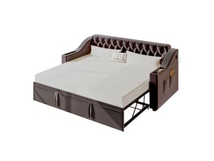 Lit gigogne 90x190 cm coloris gris