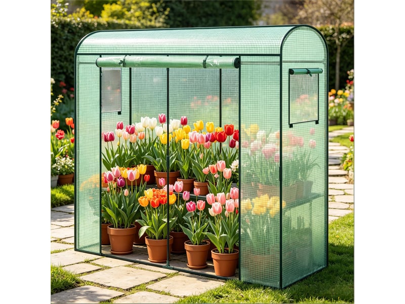  Serre de jardin pour herbes aromatiques, serre extérieure pour plantes  - Conforama B