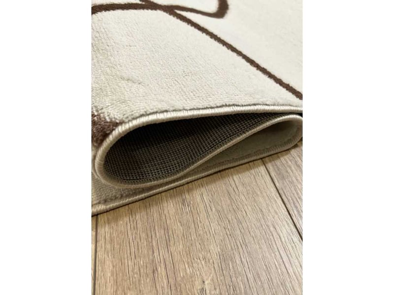 Tapis abstrait - marseille 09 marron - 160x230 cm MARSEILLE M069B brown 160x230 - Conforama C