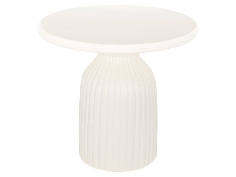 Table d'appoint mudan ivoire 55x55x50cm MUDAN - Conforama A
