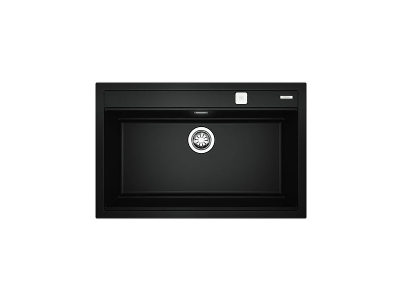  Evier en granit 80 cm noir nova 1 bac rectangulaire helixpro 3½ avec planche et passoire TEK8434778034486 - Conforama A