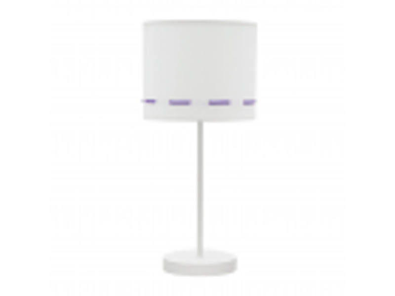  Lampe à poser enfant fabrilamp trazos blanc et lilas 1xe14 42 x 17 x 17 cm 111271019 - Conforama B