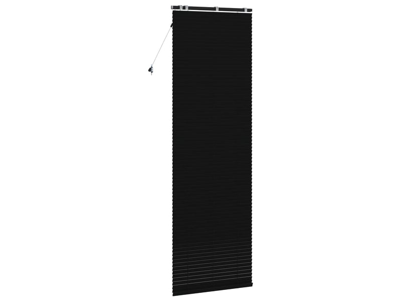 Store vénitien, store de fenêtre noir 85 x 250 cm 35 mm bois de paulownia massif cf48191 - Conforama D
