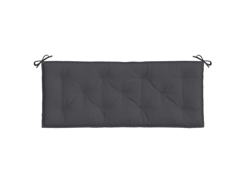  Coussin de banc de jardin, coussin d'assise anthracite mélangé 120x50x7 cm tissu cf52645  - Conforama D