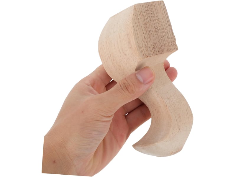  4 pièces sculptés pour table basse cabinet chevet canapé élégance européenne installation facile  - Conforama D
