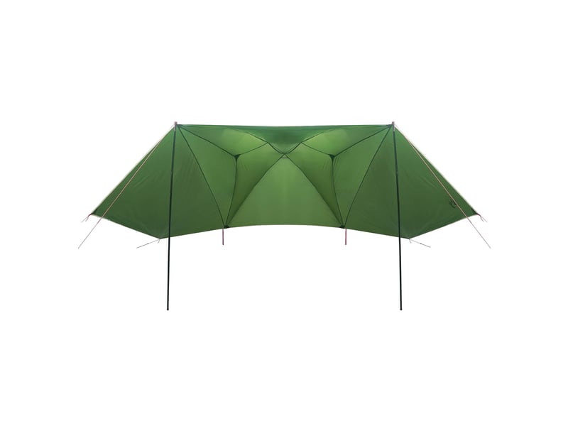  Tente voiture pour camping vert 350x250 cm polyester et acier  - Conforama D