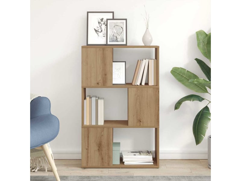  Ensemble meuble tv - banc tv - meuble de rangement 60 x 24 x 94,5 cm marron bois d'ingénierie  - Conforama B