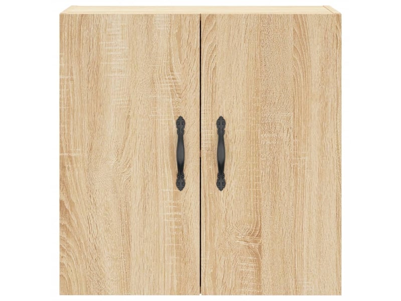  Armoire murale salon chêne sonoma 60x31x60cm bois d'ingénierie shl6445  - Conforama E