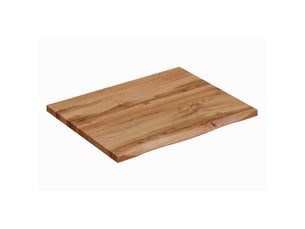 Plan pour vasque natoura 60,6 cm en mdf couleur chêne wotan