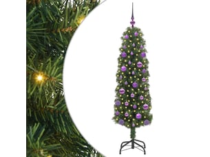 Sapin de noël - arbre de noël artificiel vert 150 cm pvc et acier et plastique