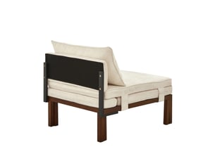 Fauteuil convertible pliable 1 place avec couchage et ports usb et type-c, en velours beige