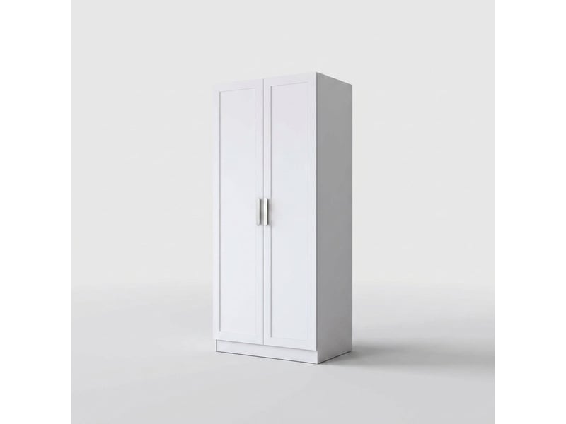  Armoire penderie 2 portes avec étagères infinite  - Conforama A