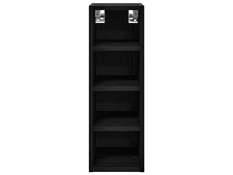 Meuble de rangement cuisine, armoire suspendue chêne noir 20x29,5x60cm - Conforama E