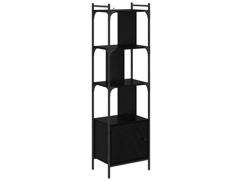 Bibliothèque 6 niveaux, armoire à livres 44,5 x 30 x 154,5 cm bois d'ingénierie shl8029 - Conforama A