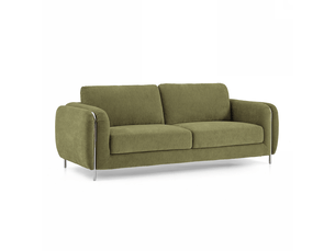Canapé droit fixe SIA HOME 1SWI3PTTVV 3 places Tissu vert