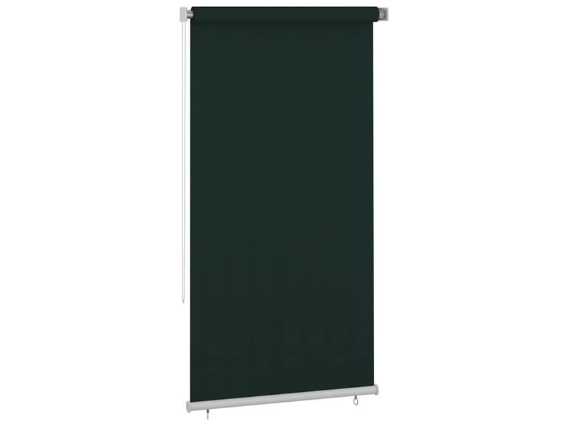  Store enrouleur, store roulant d'extérieur 125 (l) x 230 (h) cm vert foncé hdpe cf47318  - Conforama A