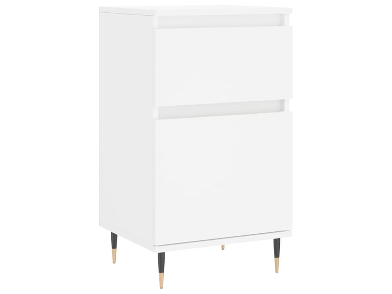  Buffets 2 pcs - bahut - meuble de rangement blanc 40x35x70 cm bois d’ingénierie  - Conforama E