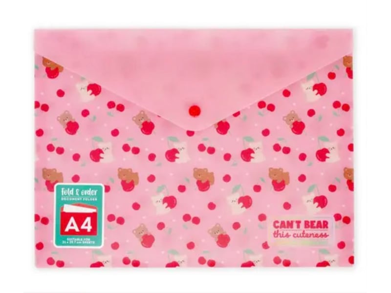  Fold and order - porte documents teddy bear PFB0004 - Conforama A
