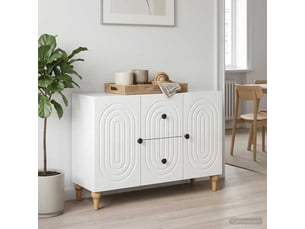Meuble tv coloris blanc 89 cm <strong></strong>  <strong></strong>