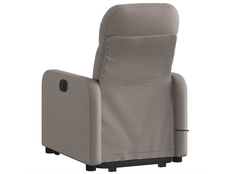 Fauteuil inclinable de massage, fauteuil relax taupe tissu shl40783 - Conforama E