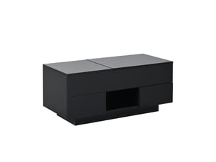 Table basse  coloris noir <strong>ZOVIRA</strong> <strong></strong>