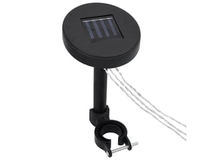 Guirlande lumineuse à led avec panneau solaire pour belvédère cf62402