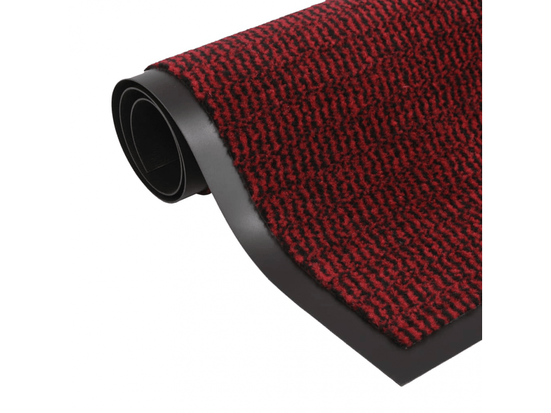 Tapis d'entrée rectangulaire à nœuds 60x90 cm rouge - comfortxl 132708 - Conforama B