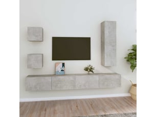Meuble tv coloris gris 30.5 cm <strong></strong>  <strong></strong>