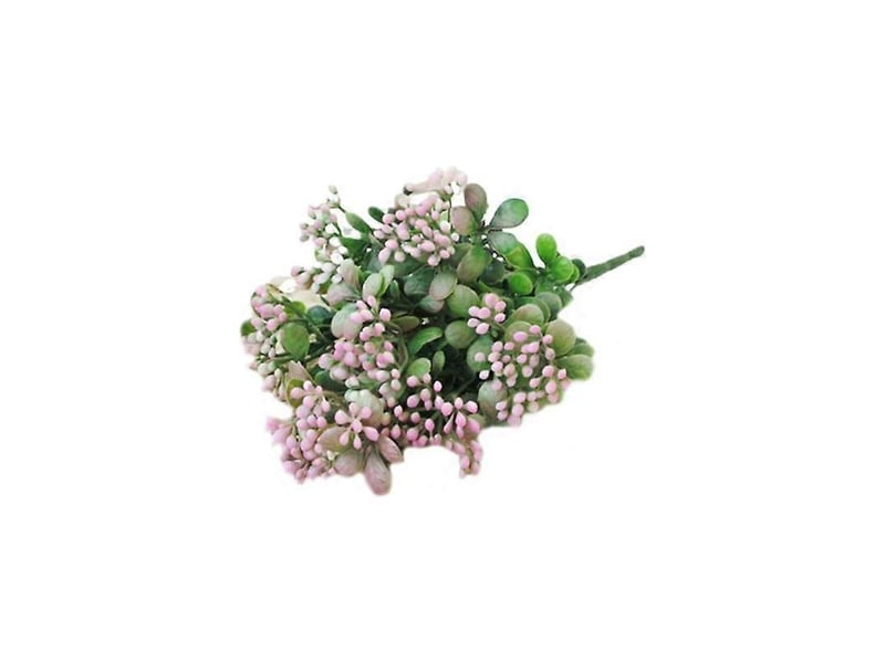  Plante artificielle en forme de fruit ou de fleur, idéale pour décorer soi-même un bureau ou une maison lors d'une fête de mariage.rose  - Conforama A