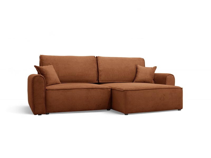  Canapé d'angle convertible martin cuivre  - Conforama A