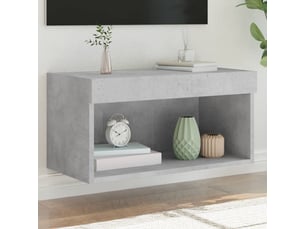 Meuble tv coloris gris 60 cm <strong></strong>  <strong></strong>
