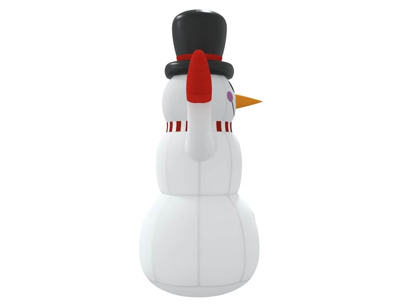 Bonhomme de neige gonflable avec led 240 cm cf62132 - Conforama E
