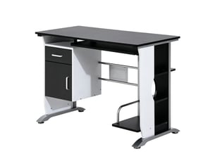 Bureau enfant 100 cm coloris noir