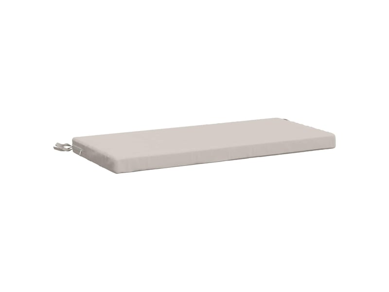 Coussin de banc, coussin d'assise, coussin de canapé soest 100 % polyester blanc 80 x 40 x 5 cm cf53049 - Conforama A