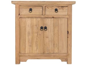 Console en bois beige 88x40x87 cm h