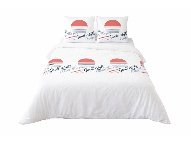 Parure de lit bord de mer PAR_SEA220 - Conforama A