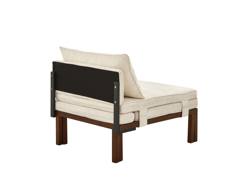  Canapé convertible, canapé-lit — port usb, beige, 1 place  - Conforama B