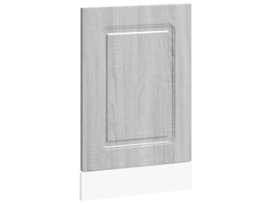 Panneau de lave-vaisselle kalmar sonoma gris 45x1,5x57cm