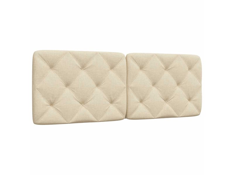  Coussin de tête de lit crème 140 cm tissu cf55942  - Conforama B