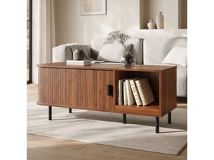 Table basse  coloris bois foncé <strong></strong> <strong></strong>