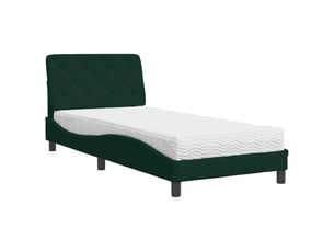 Lit simple 80x200 cm coloris vert