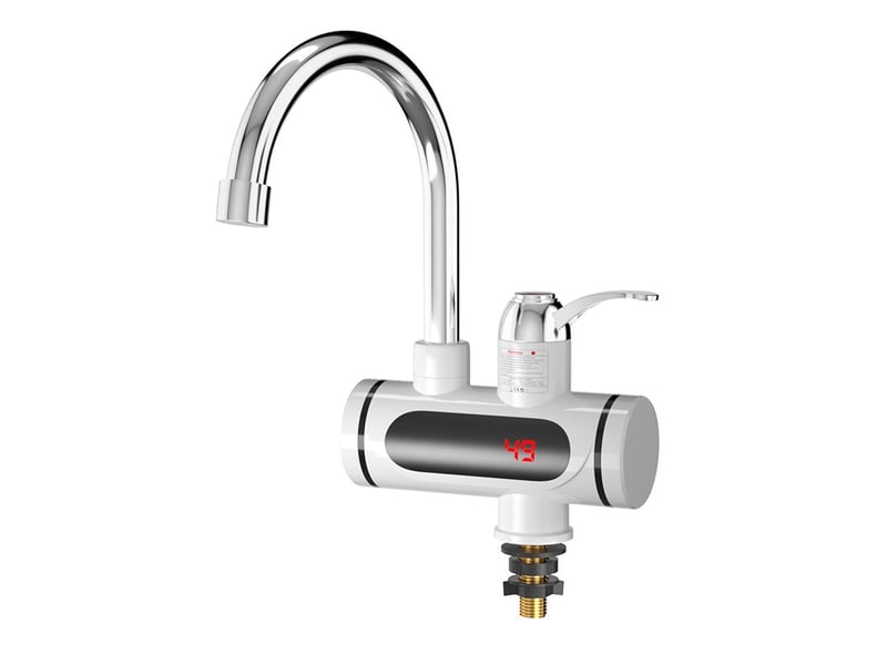  Robinet chauffant électrique сhauffe-eau pour cuisine, jardin, salle de bain chauffage instantané  - Conforama A