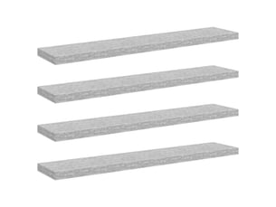 Etagère 120 cm coloris gris  